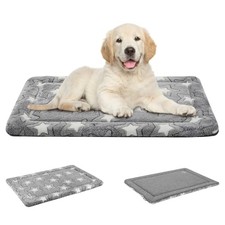 Dog Crate Pad - Reversible Kennel Mat Cool  Warm , M 29.1"x17.7"x1.1" 