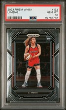 2023 Prizm WNBA #132 Li Meng RC PSA 10 ROOKIE