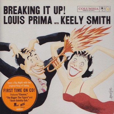LOUIS PRIMA with KEELY SMITH - CD - BREAKING IT UP !