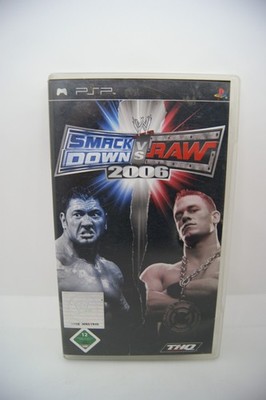 Sony PSP Spiel - WWE SmackDown vs Raw 2006 - mit Anleitung