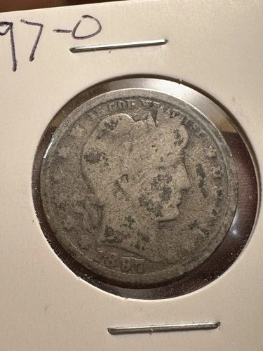 1897 O Barber Quarter