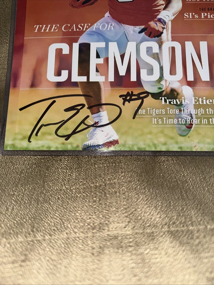 Foto firmada por Travis Etienne Beckett Witness automática Foto 2 de 4