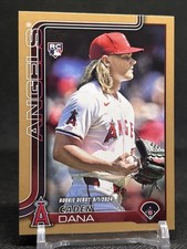 2025 Topps Update Series - Rookie Debut Caden Dana #US187 Gold /2025 (RC)