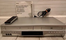Toshiba SD-V393 DVD VCR Combo Player Hi-Fi VHS Progressive Scan Tested w/ remote