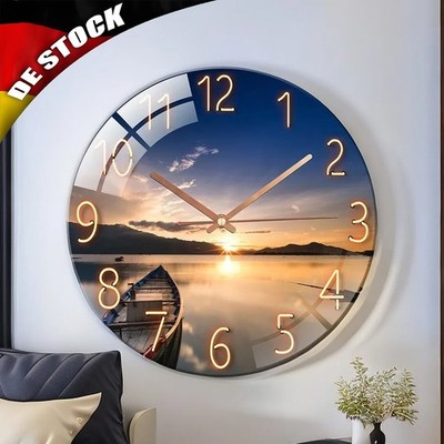 Uhr Lautlos Wanduhr Ohne Tickgeräusche wanduhr Geräuschlos Wand Uhr 30cm DHL