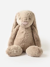 JELLY CAT- Really Big Bashful Beige Bunny with tags AND Storage bag! SOLD OUT