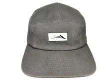 LAKAI LIMITED Gray Leather-Strap 5-PANEL SKATEBOARD HAT Summer Surf Baseball Gym