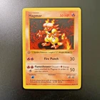 Magmar 36/102 1st Edition Shadowless Base Set LP - Pokemon Card Light Stamp