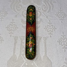 Vintage rare Qalam Qalamden pen writing equipment hand made paint box Trinket