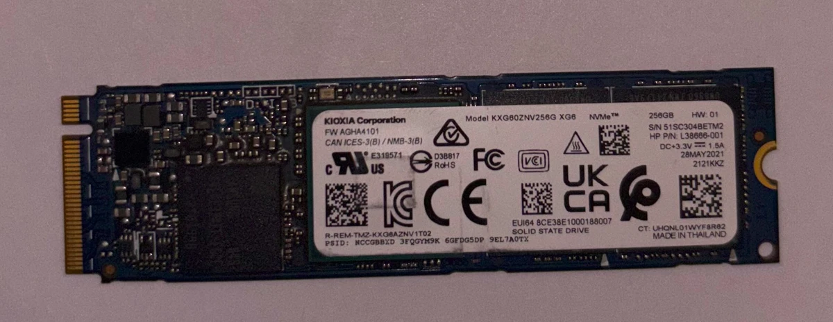 Toshiba M.2 Interface 256 GB Solid State Drives for sale | eBay