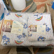 Baby Dreams Rainbow Bears Zipper Quilt Receiving Blankets Crib Bedding Set