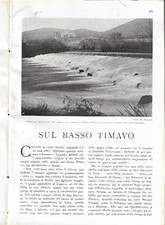Gino De' Passera - SUL BASSO TIMAVO (estratto del 1932)