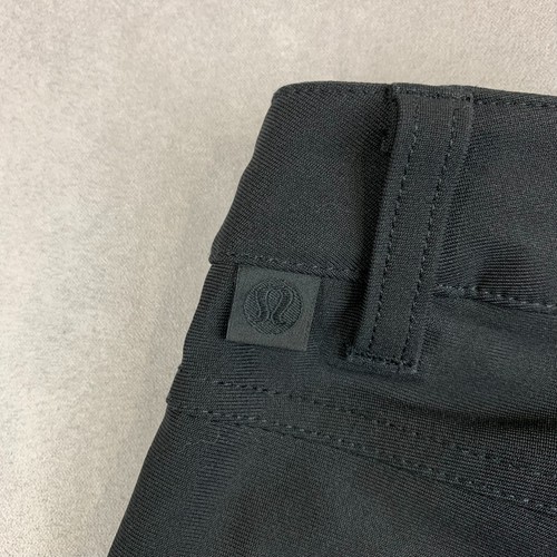 Lululemon Mens 32 Black Chino ABC Pant Classic Tapered Warpstreme Slim Fit 32x31 - Picture 9 of 11