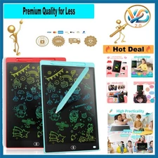 YOTO 12-Inch Color LCD Drawing Tablet Dual Pack Kids Gift – Erasable, Waterpr...