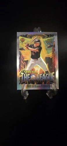 2025 Bowman Chrome Prospects Konnor Griffin IT CAME TO THE LEAGUE REFRACTOR