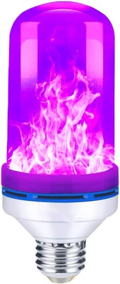 Upgraded LED Flame Light Bulbs, 4-Mode Flickering Bulbs with Blue 