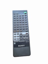 Sony RM-D1M Remote Control, Black - OEM for MiniDisc Player MDS-101, MDS-501