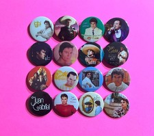 Juan Gabriel 1.25" Botones Prendedores Lote de (16) Juanga Icono Artista Leyenda