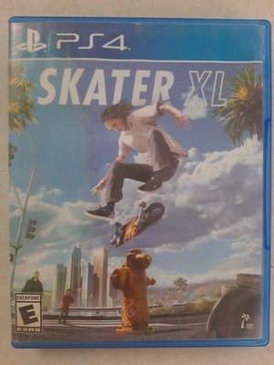 Skater XL (PlayStation 4, PS4) - Water Damaged Artwork 