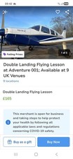 Adventure 001 Double Landing Flying Lesson ? Voucher Valid 2027
