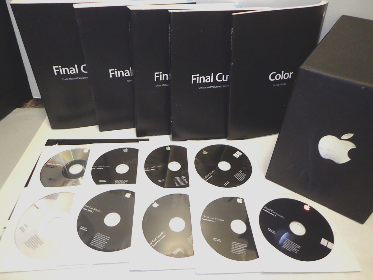 Apple Final Cut Studio 2 HD Real-time Video & Audio