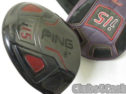 PING i15 Driver 8° TFC 700 D Stiff Flex +Cover