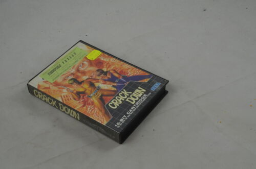 Crack Down Sega Mega Drive Spiel CIB (gut) #4897 - Photo 1/3