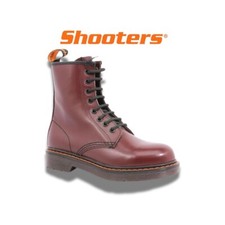 Shooters Anfibio Stringato 8 Fori Vera Pelle Bordeaux S8939-05