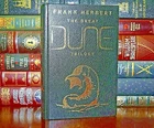 NEW Great Dune Trilogy by Frank Herbert Leather Bound Collectible Hardcover