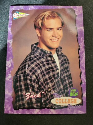 Zack Morris Watch 1994 Pacific Saved By Bell College Years Zack