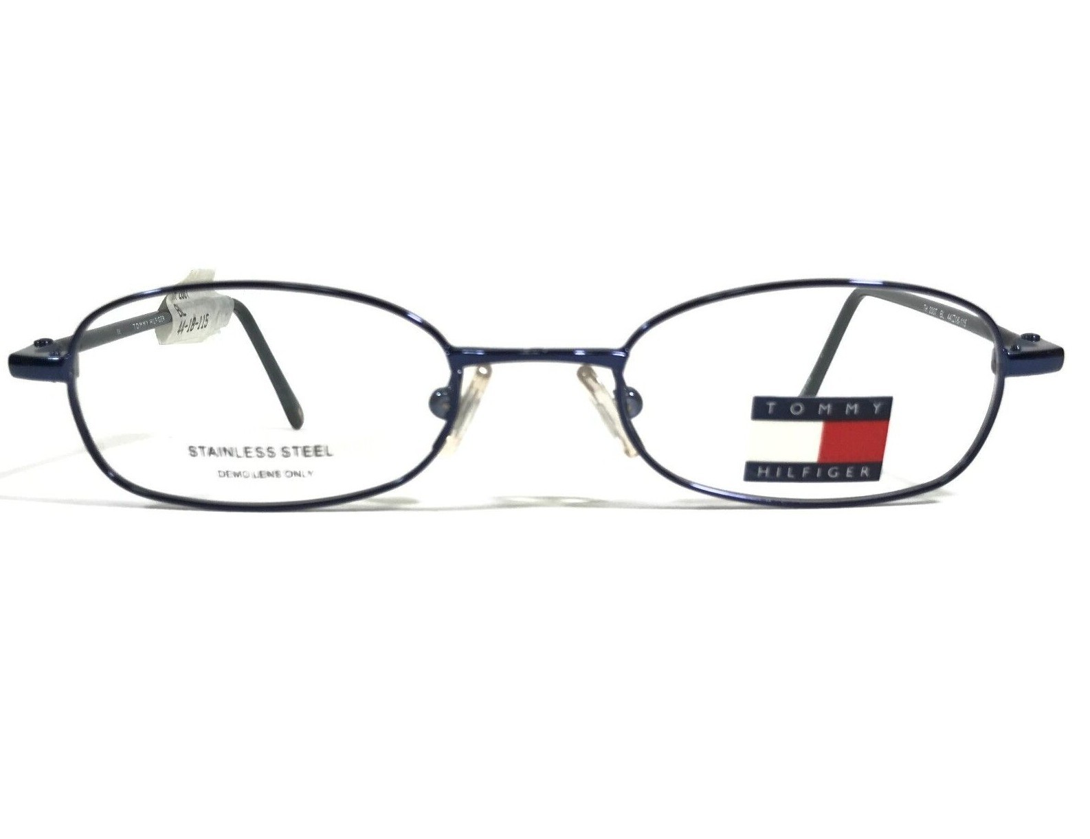 Оправа для детских очков Tommy Hilfiger TH 2007 BL Синяя круглая с полной оправой 44-18-115