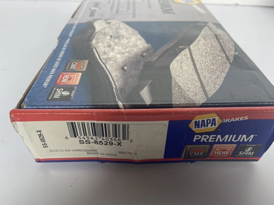 Juego de pastillas de freno traseras cerámicas SS-8529-X para Ford F-150 Lincoln Mark LT D1012 (OR1 Foto 3 de 3