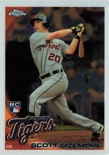 Scott Sizemore 2010 Topps Chrome #175 Detroit Tigers