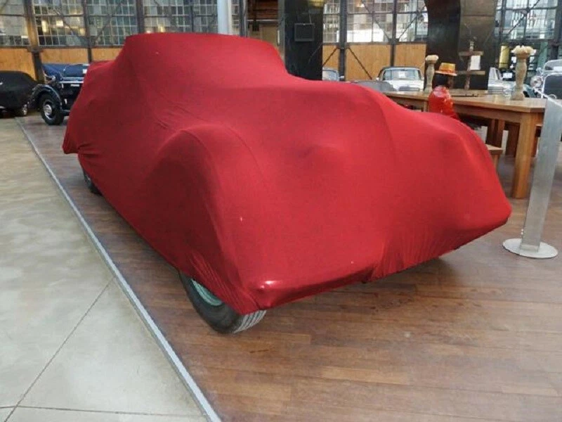 Manta protectora de garaje completa Car-Cover Indoor rojo para BMW 327 Foto 2 de 2