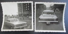 (104) 2 x Original-Foto Oldtimer Plymouth Valiant V100, 6 x 6 cm