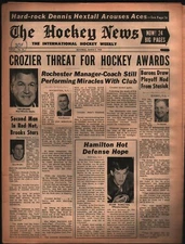 The Hockey News Vol 21 #22 Mar 2 1968 Joe Crozier Allan Hamilton 111921WEEM2