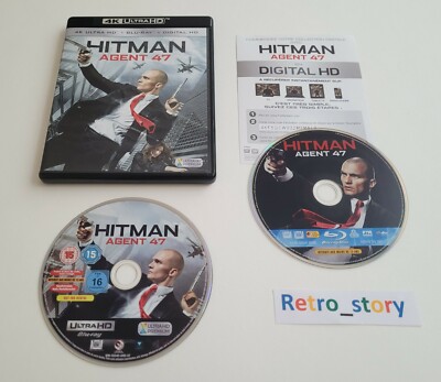 Blu-Ray + 4K Ultra HD - Hitman Agent 47 - Rupert FRIEND