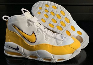 nike air uptempo yellow