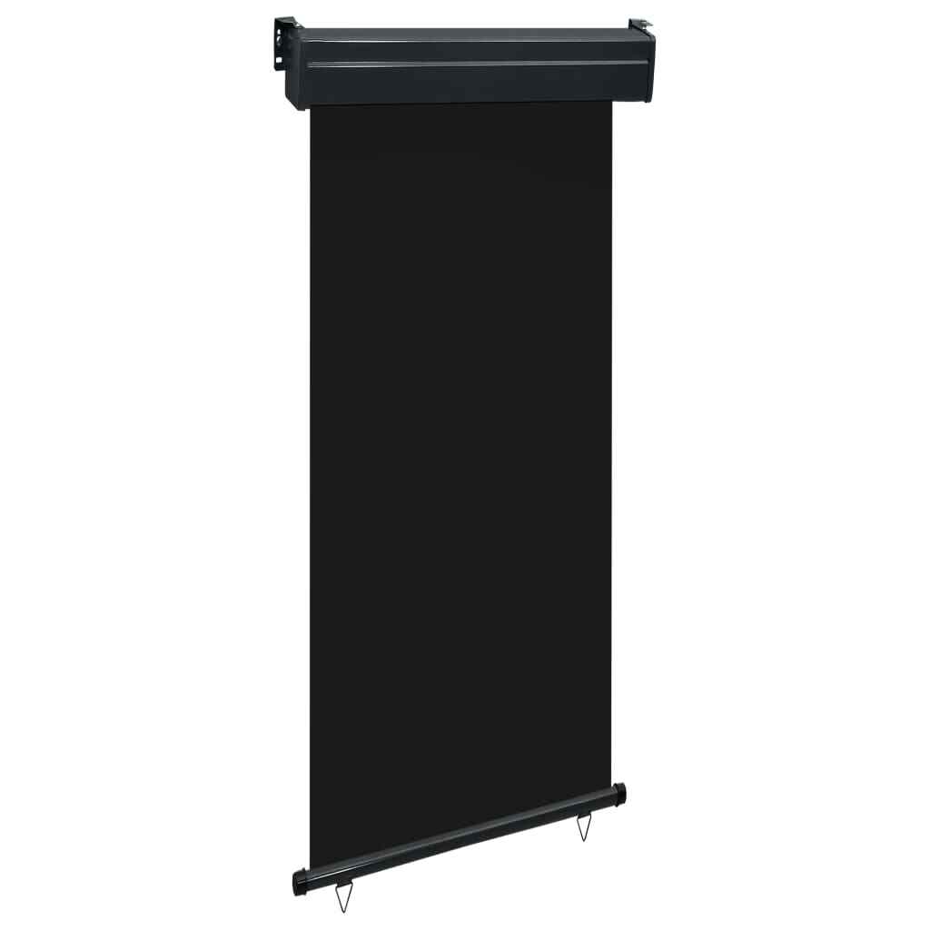 Tendalino Laterale per Balcone 105x250 cm Nero