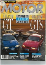 MOTOR Magazine December 1992 Ford Falcon GT Holden Commodore GTS Toyota Camry