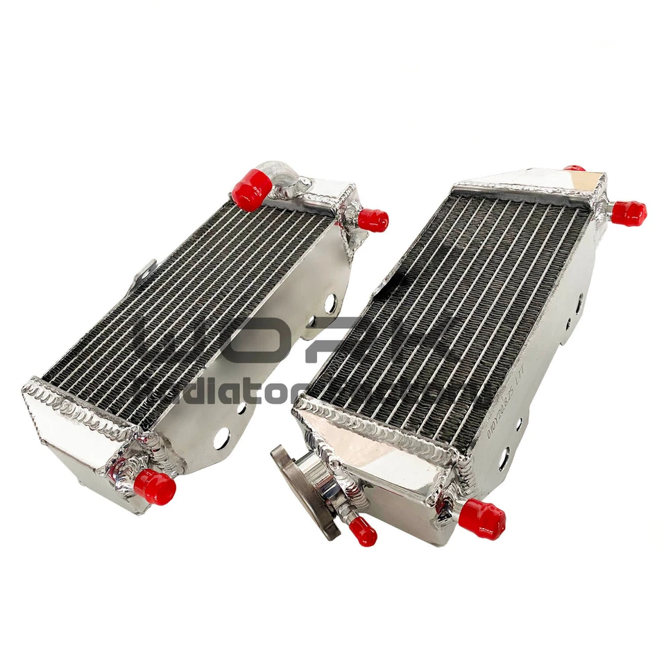Radiador para Kawasaki KX250 1994-2004/KX125 19994-2005 2004 2003 2002 Aluminio Foto 3 de 4