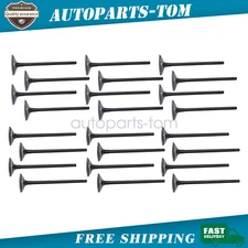 24 x Intake Exhaust Valves For 01-15 Acura Honda 3.2L-3.7L V6 VTEC SOHC 24v J37A