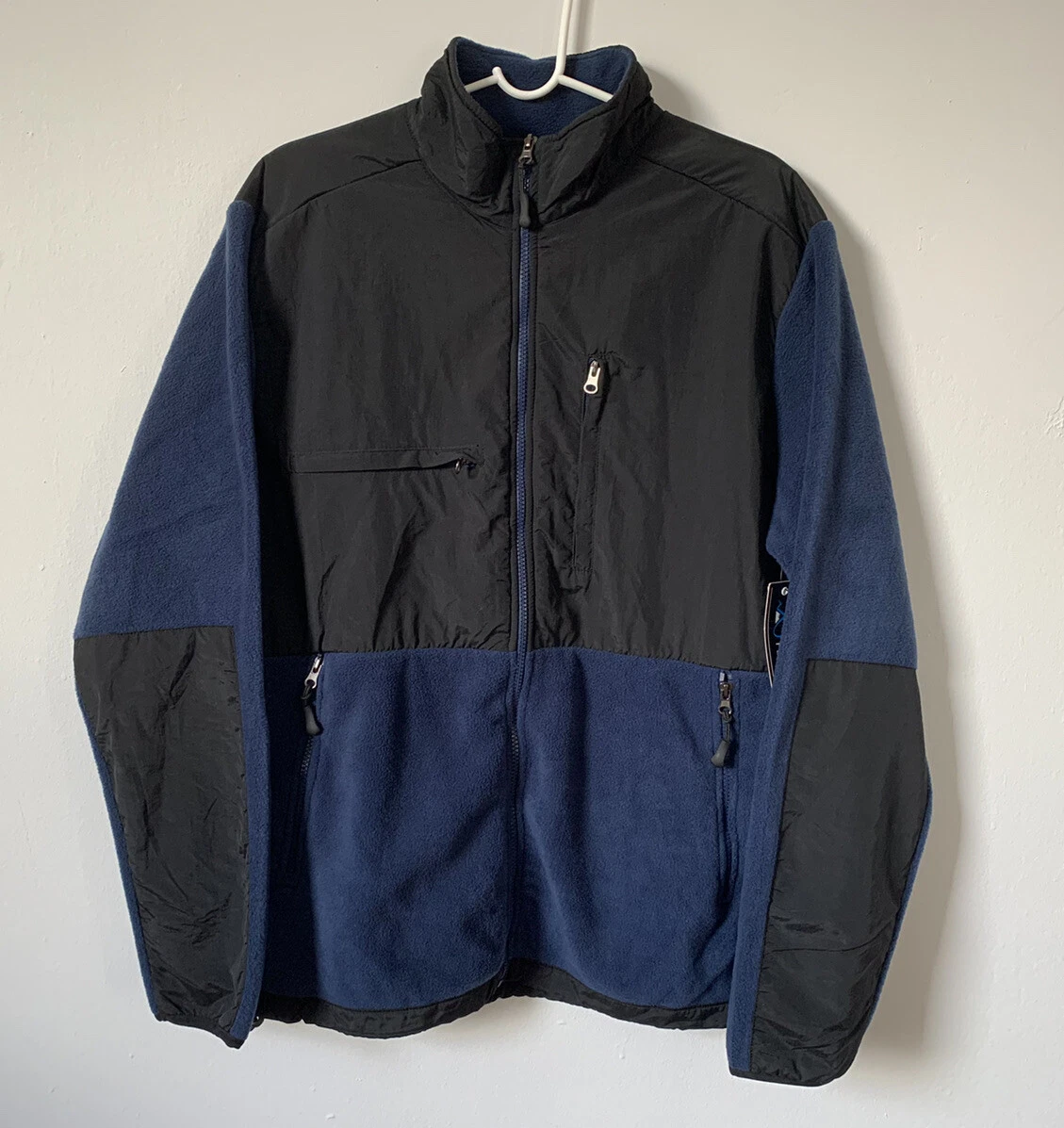 Sierra Pacific Arctic Fleece Jacket Navy Blue Men s Size Large NEW