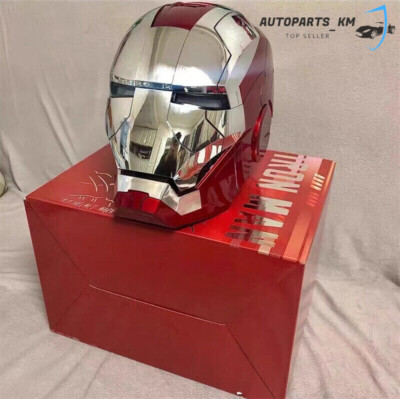 AUTOKING Iron Man MK5 1:1 Helmet Wearable Voice-control Mask Toy Gifts Christmas