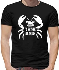 I'd Rather Be Shiny Mens T-Shirt - Film - Movie - Jemaine