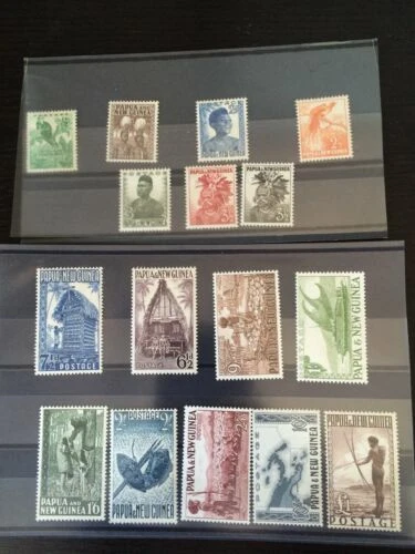Pre-Decimal Papua New Guinean Stamps