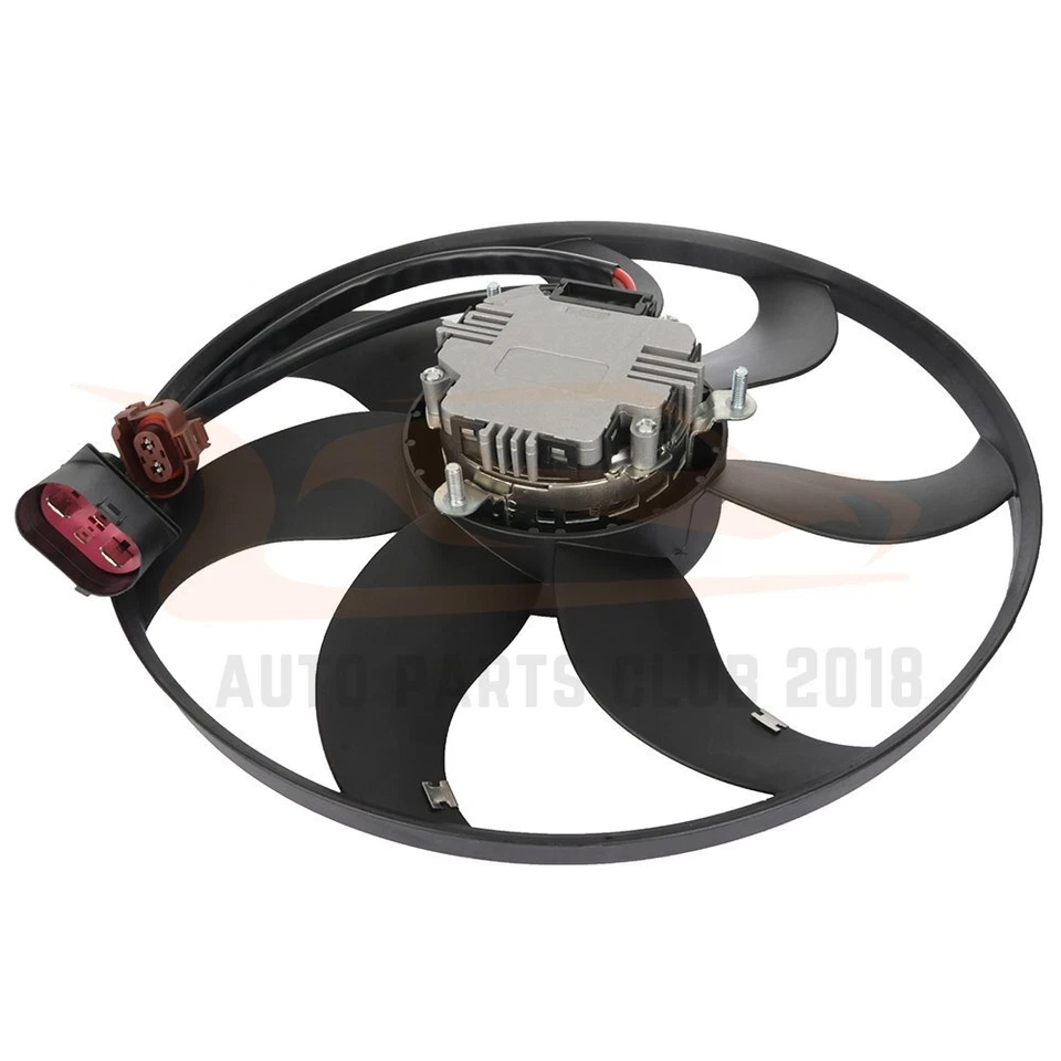 AC Condenser and Cooling Fan Assembly Fit for 2008-2009 Audi TT 2006-2013 Audi - Image 3 of 4