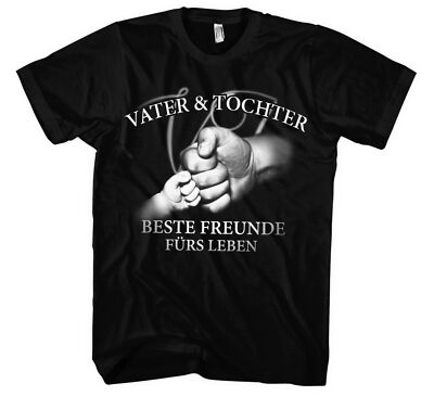 Vater und Tochter Männer Herren T-Shirt | Papa Held Freundschaft Männer Freunde