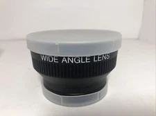 Wide angle lens made in Japan, listed with Both Lens caps