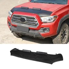 PU Leather Hood Protector Bra Stone Bug Deflector Guard Fits Tacoma 2016-2023